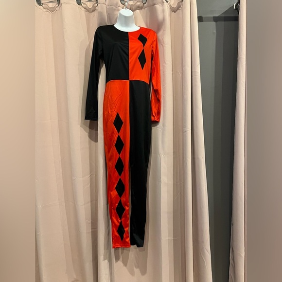 Fun Shack Women's Harlequin Catsuit – Size Small – NWOT | Perfect for Halloween - Picture 3 of 5